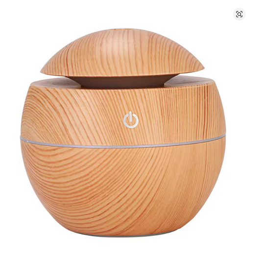 Mini USB Luchtbevochtiger & Aroma Diffuser met LED Nachtlampje – 260ML