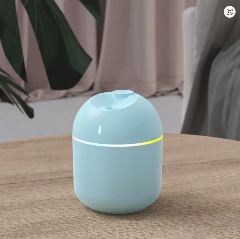 Mini USB LED Nachtlampje & Luchtbevochtiger – 230ML Aroma Diffuser