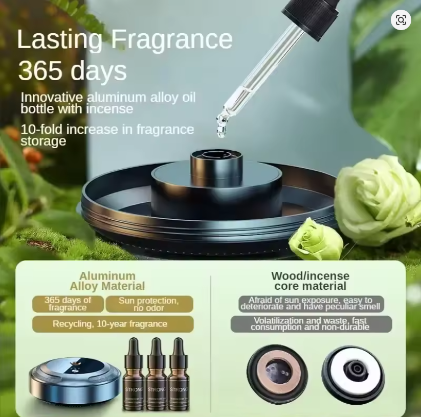 Mini Aroma Diffuser & Luchtbevochtiger – Met LED Verlichting – USB Aangedreven