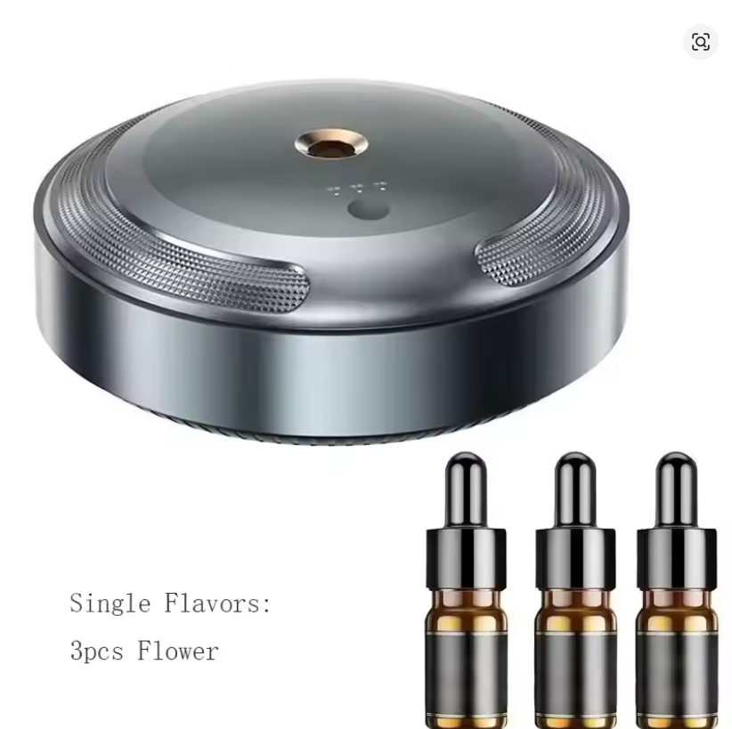 Mini Aroma Diffuser & Luchtbevochtiger – Met LED Verlichting – USB Aangedreven