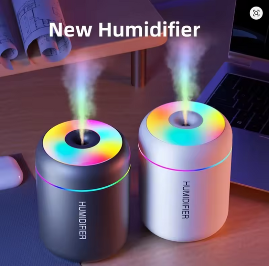 180ML Mini USB Luchtbevochtiger & Aroma Diffuser met LED Verlichting