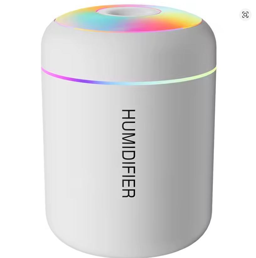 180ML Mini USB Luchtbevochtiger & Aroma Diffuser met LED Verlichting