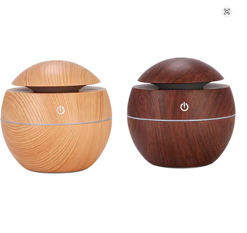Mini USB Luchtbevochtiger & Aroma Diffuser met LED Nachtlampje – 260ML