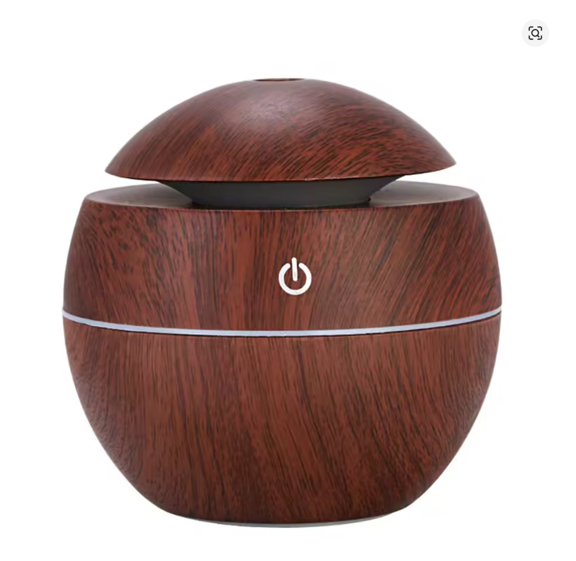 Mini USB Luchtbevochtiger & Aroma Diffuser met LED Nachtlampje – 260ML