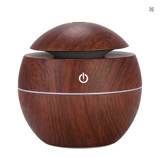 Mini USB Luchtbevochtiger & Aroma Diffuser met LED Nachtlampje – 260ML