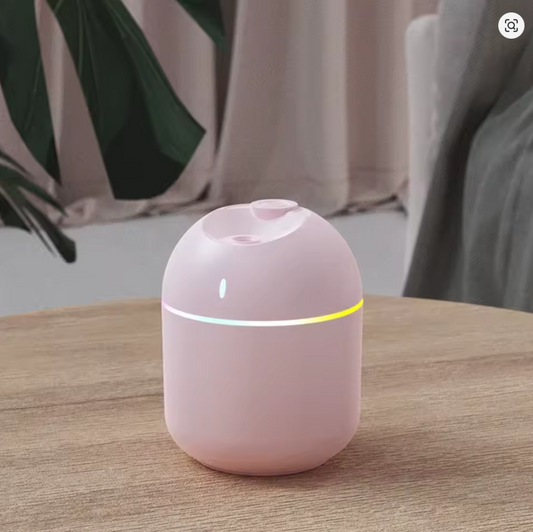 Mini USB LED Nachtlampje & Luchtbevochtiger – 230ML Aroma Diffuser