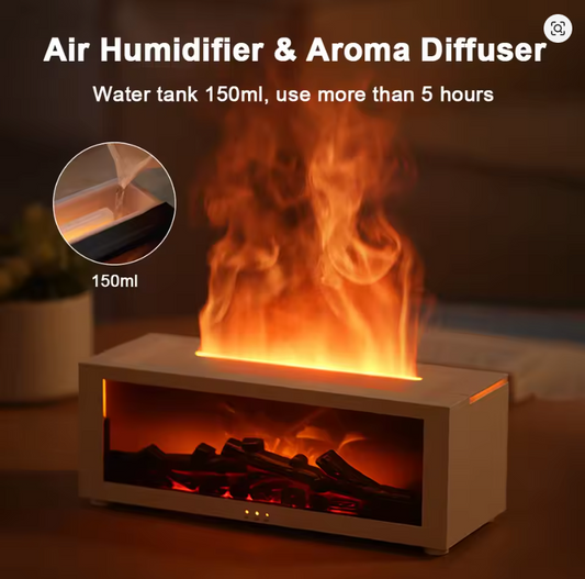 Mini USB Luchtbevochtiger & Aroma Diffuser met LED Verlichting – 300ml – Stil & Draagbaar