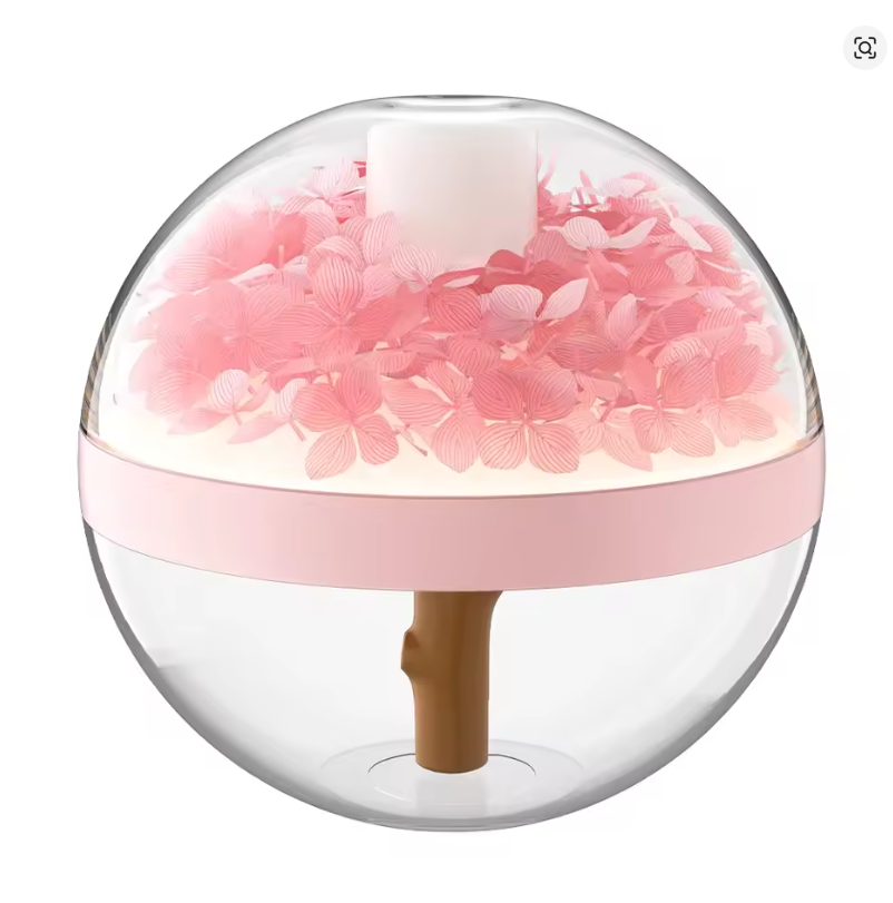 USB Houten Aroma Diffuser & Luchtbevochtiger – 130ML met LED Verlichting