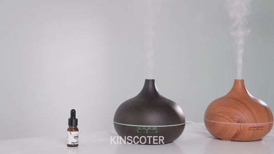 Mini Draagbare Luchtbevochtiger met LED Verlichting – 300ml | Stil & USB-aangedreven